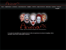 Tablet Screenshot of animafx.com